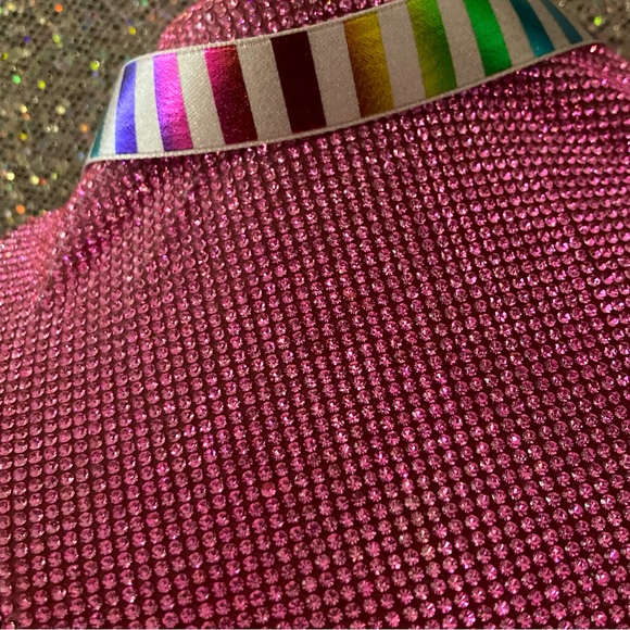 Gay Pride Rainbow Choker Necklace Holographic LGBTQ Jewelry Y2K Kawaii Lolita - Picture 10 of 16